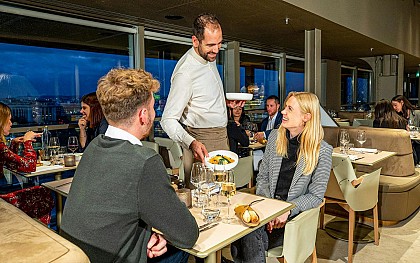 Dinner at Eiffel Tower's Madame Brasserie