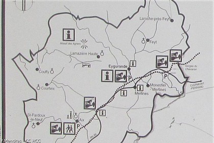 Voie romaine de Lyon à Bordeaux