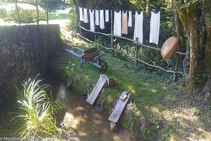 The old Pré Clos communal laundry