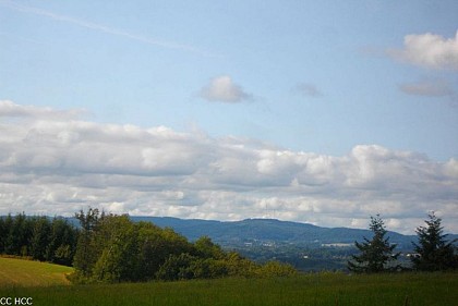 View over the plateau of Millevaches