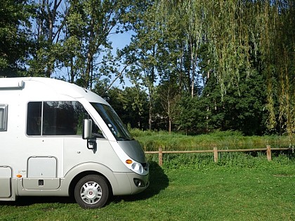 Aire de camping-cars de Caroy à Bernos-Beaulac