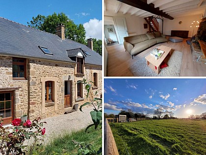 LE GÎTE DU HARAS DES ALPES MANCELLES, 7 À 8 PERS YC BÉBÉ