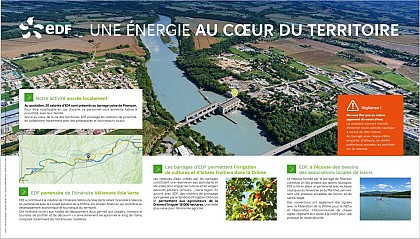 Panneau "Une énergie au coeur du territoire"