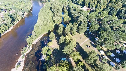 Les étapes André Trigano, Les rives de la Dordogne