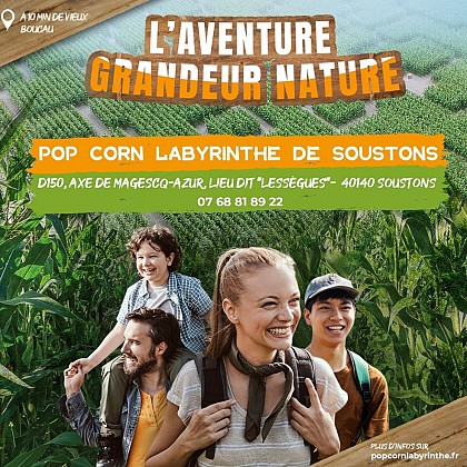 Pop Corn Labyrinthe Soustons