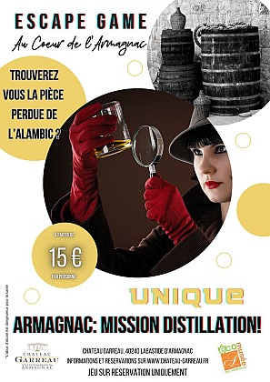 Escape Game : Armagnac - Mission distillation