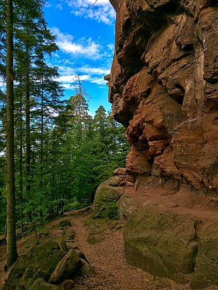 Hohwalsch rock - climbing area