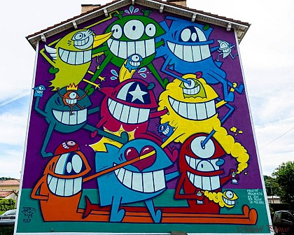 Street Art  El Pez