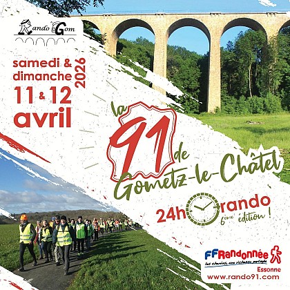La 91 de Gometz-le-Châtel - 24h RANDO