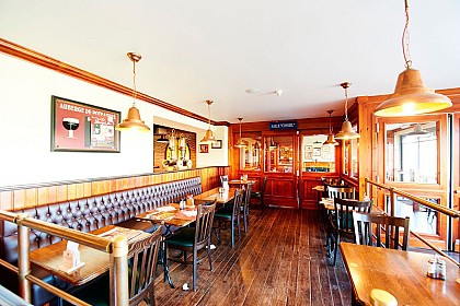 The Chimay space at the ‘Auberge de Poteaupré’