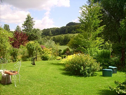 Sculptures et jardin