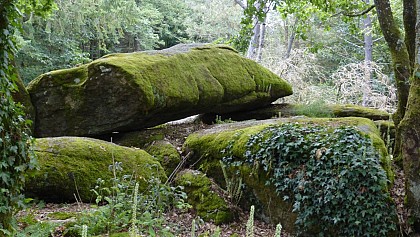 Plumelec, Rochers de Prédalan