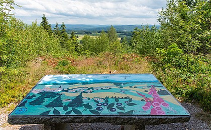 La table d'orientation du Spiémont
