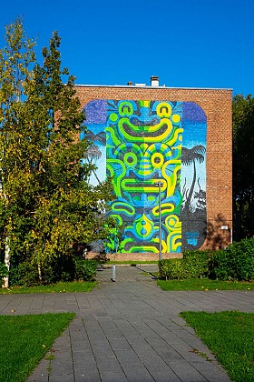 Fresque réalisée par DANYBOY et MAKSIGNS - 2019