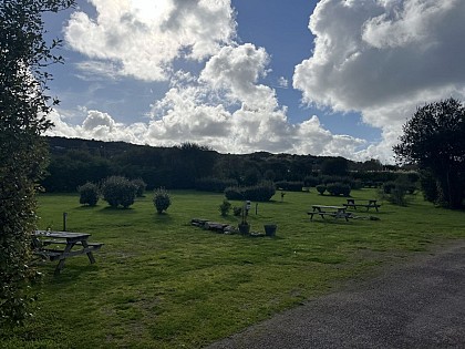 Aire de camping-car > Camping Cotentin Les Cottages de Collignon