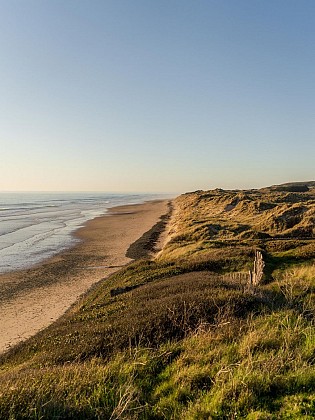 Plage de La Vieille Eglise à Barneville-Carteret