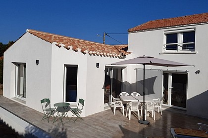 Maison de vacances à Barbâtre à 550m de la plage du Midi sur l'Ile de Noirmoutier