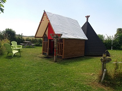 Les cabanes d'Eddie "Tipi" - Domaine Le Soleil Couchant
