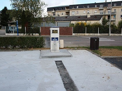 Aire de stationnement et de service d'Yvetot - Square Bobée