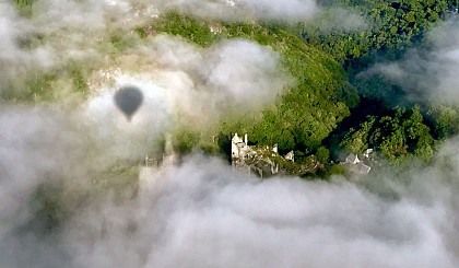 Site d'envol de Corrèze Montgolfière à Auriac