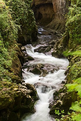 Trail of the gorges of the Langouette