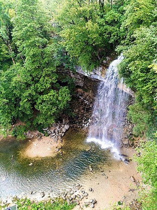 La cascade du Saut Girard