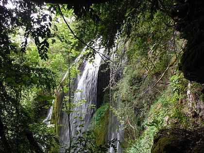 La cascade de tuf
