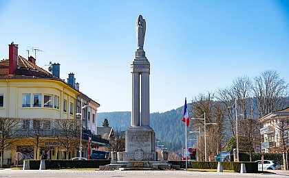 Le monument aux morts de Gérardmer