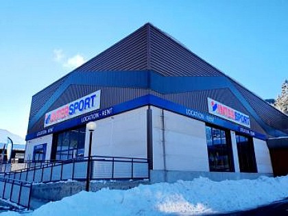 Intersport Samoëns - Parking Carrefour Market