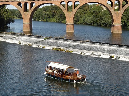 Promenade en gabarre - Albi croisières