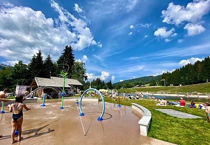 Recreation area and swimming lake of Schools