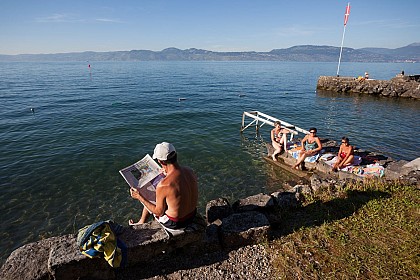 Plage de Meillerie