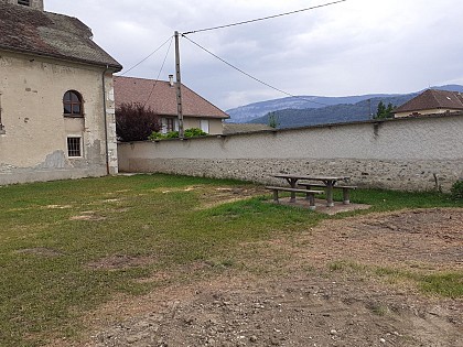 Aire de pique nique - Eglise de Saint Albin de Vaulserre