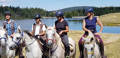 Horseback riding with Élevage Séranne Larzac