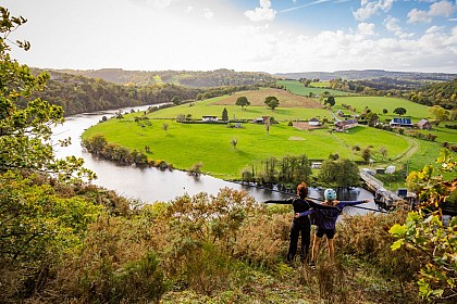 Panorama : Les courbes de l'Orne