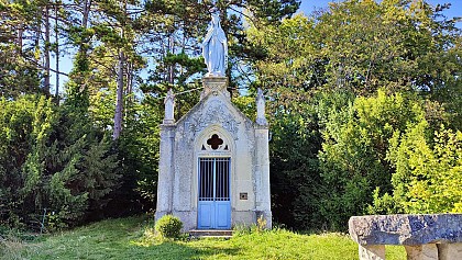 Chapelle des Bures - table d'orientation