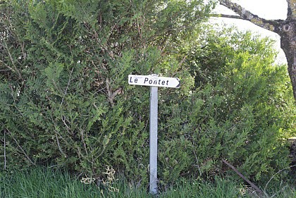 Toponymie du lieu-dit "Le Pontet"