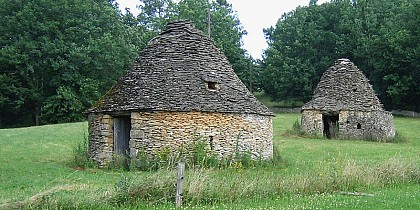 Cabanes en pierre sèche