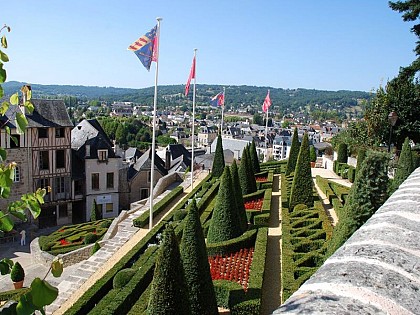 Ville et jardins de Terrasson