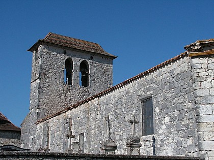 Cimetière et église de Lestignac