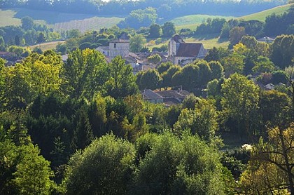 Point de vue sur Saint-Maurin