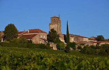 Point de vue sur Montagnac depuis Poutet