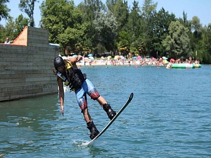 La base de loisirs de Baudreix
