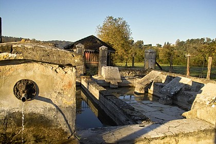 La fontaine du Lion, à 100 m hors itinéraire