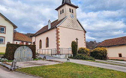 L'église Saint-Pierre de Rehaupal