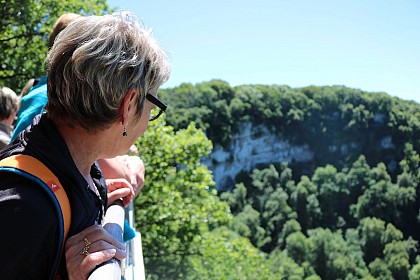 ENS - Les Roches de Nans et le Bois du Châtel à Uzelle