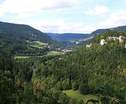 Goumois, village Franco-suisse