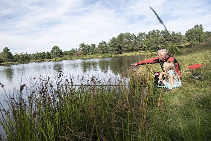 Etang de pêche 'Les Pierres du Mas'  La Porcherie