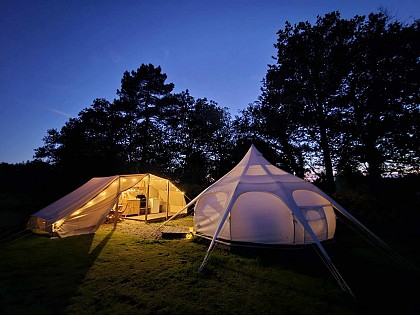 Camping Le Ranch - Lotus Belle Tipi