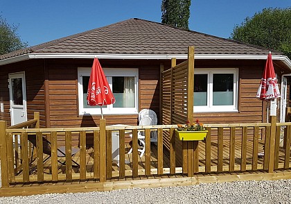 L'Agrion Bleu : bungalow 1